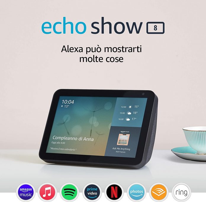 Amazon presenta i nuovi Echo Show 8 ed Echo Show 5