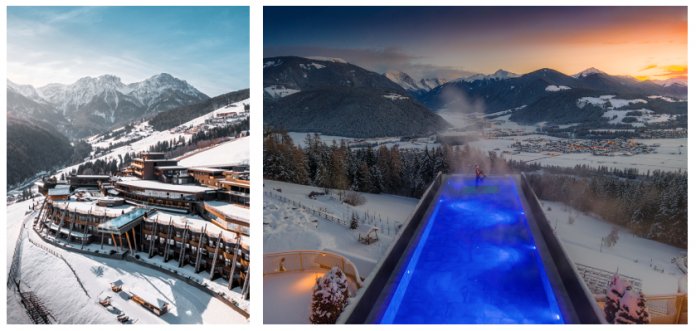 Cime vestite di neve e magico relax: Alpin Panorama Hotel Hubertus